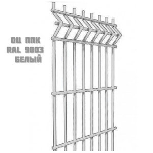 Сетка 3D 1730*2500 4мм ОЦ ППК RAL 9003 белый