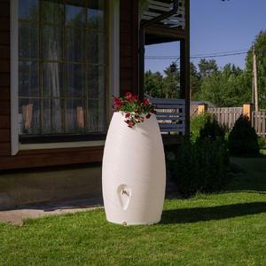 Емкость декоративная Rostok Modern 500 л белая