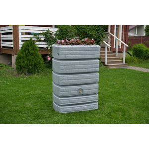 Емкость декоративная Rostok Stone 500 белый гранит